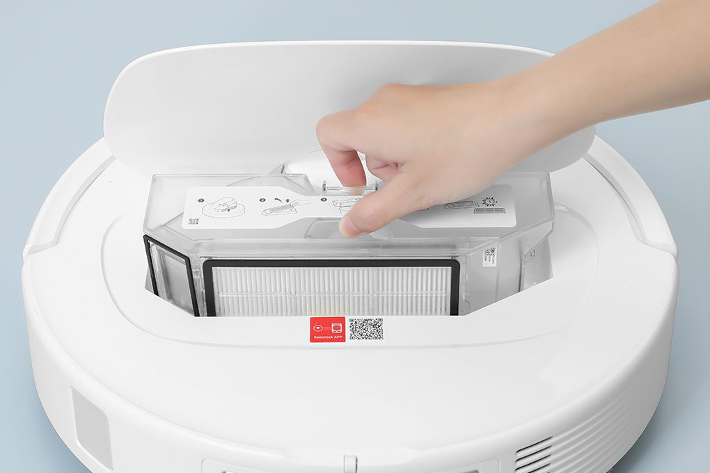 Robot hút bụi lau nhà Roborock Q Revo 5AE - Trắng Màu Trắng