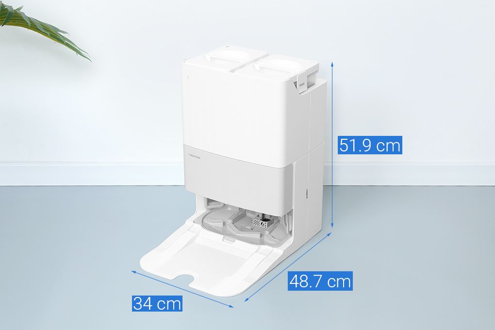 Robot hút bụi lau nhà Roborock Q Revo 5AE - Trắng Màu Trắng