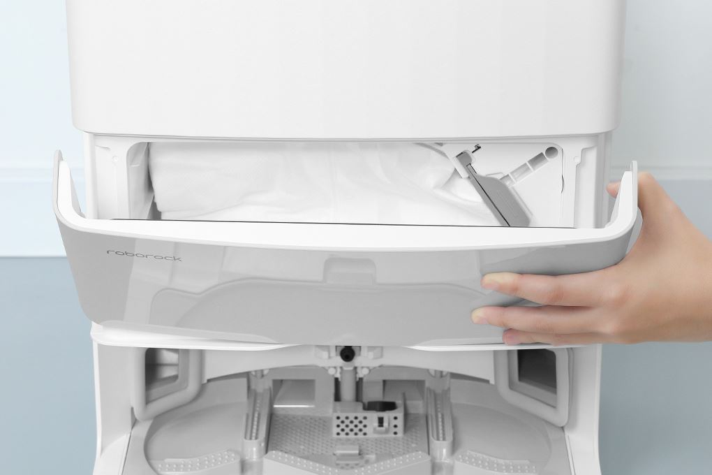 Robot hút bụi lau nhà Roborock Q Revo 5AE - Trắng Màu Trắng