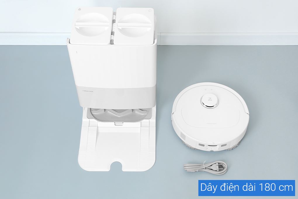 Robot hút bụi lau nhà Roborock Q Revo 5AE - Trắng Màu Trắng