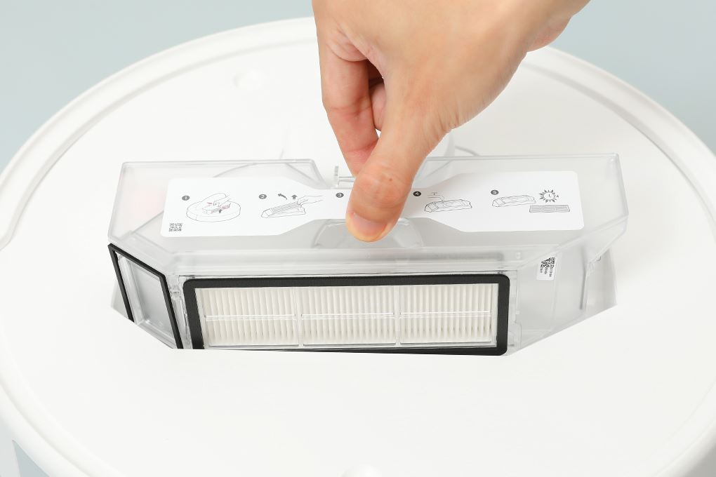 Robot hút bụi lau nhà Roborock Q Revo 5V1 - Trắng Màu Trắng