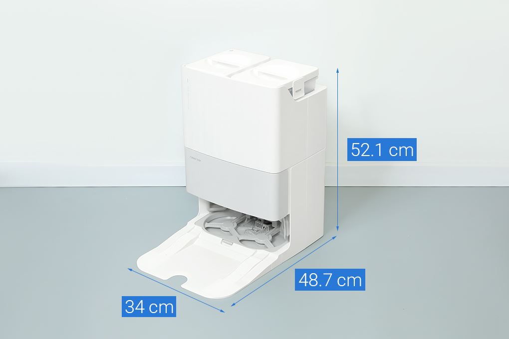 Robot hút bụi lau nhà Roborock Q Revo 5V1 - Trắng Màu Trắng