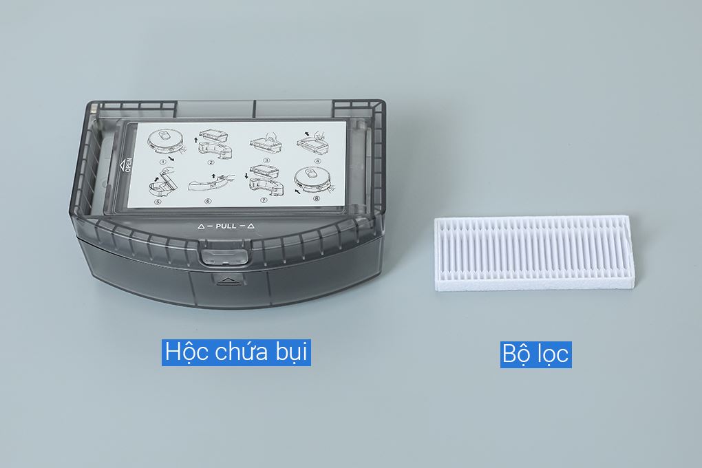 Robot hút bụi lau nhà Hitachi RV-X20P Màu Trắng