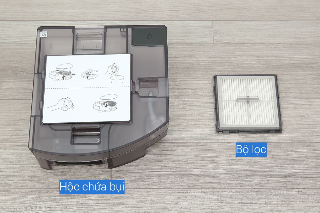 Robot hút bụi lau nhà Roborock Q10 PF+ Màu Đen
