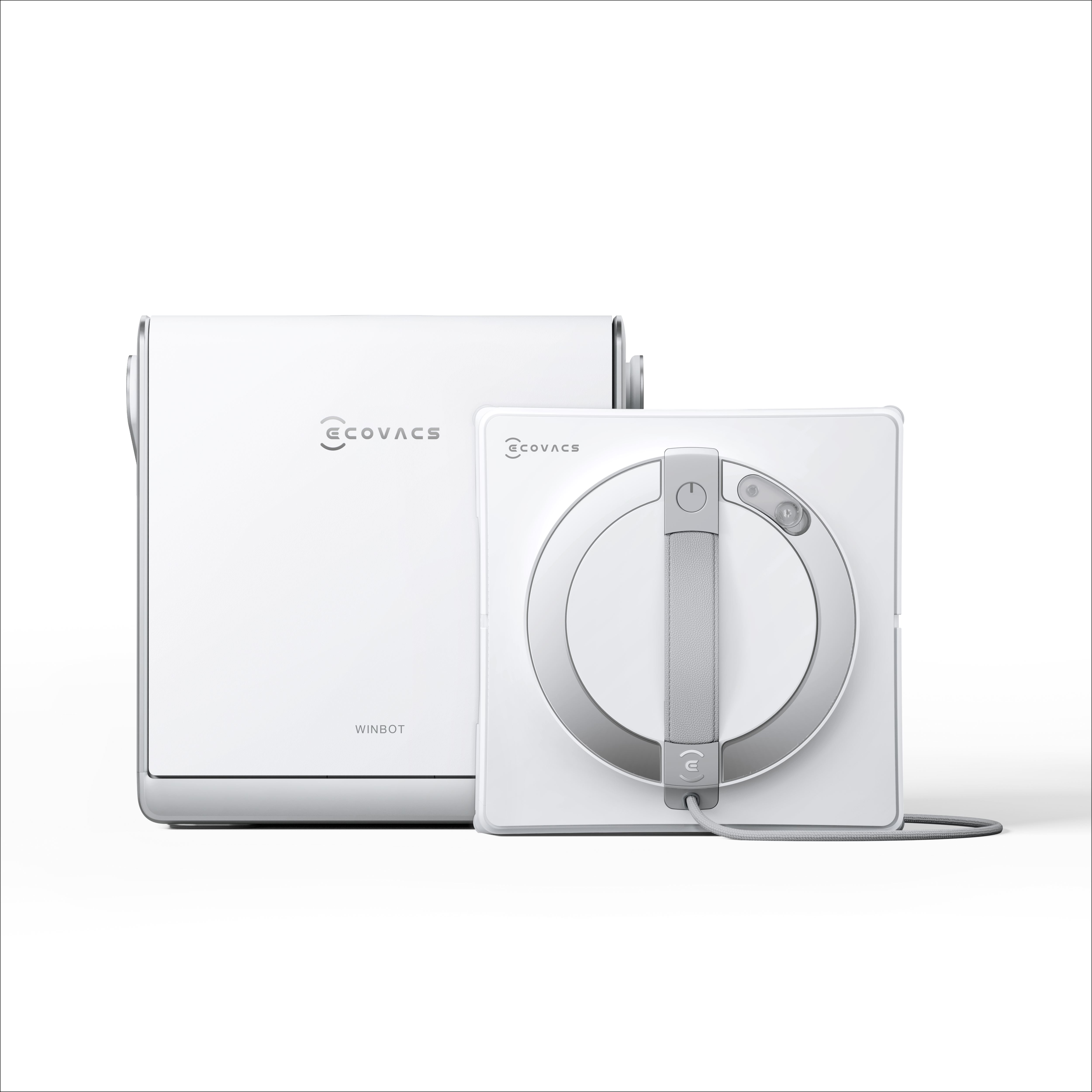 Robot lau kính ECOVACS Winbot W2 PRO OMNI Màu Trắng - Xám