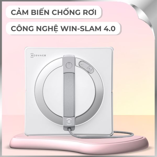 Robot lau kính ECOVACS Winbot W2 PRO OMNI