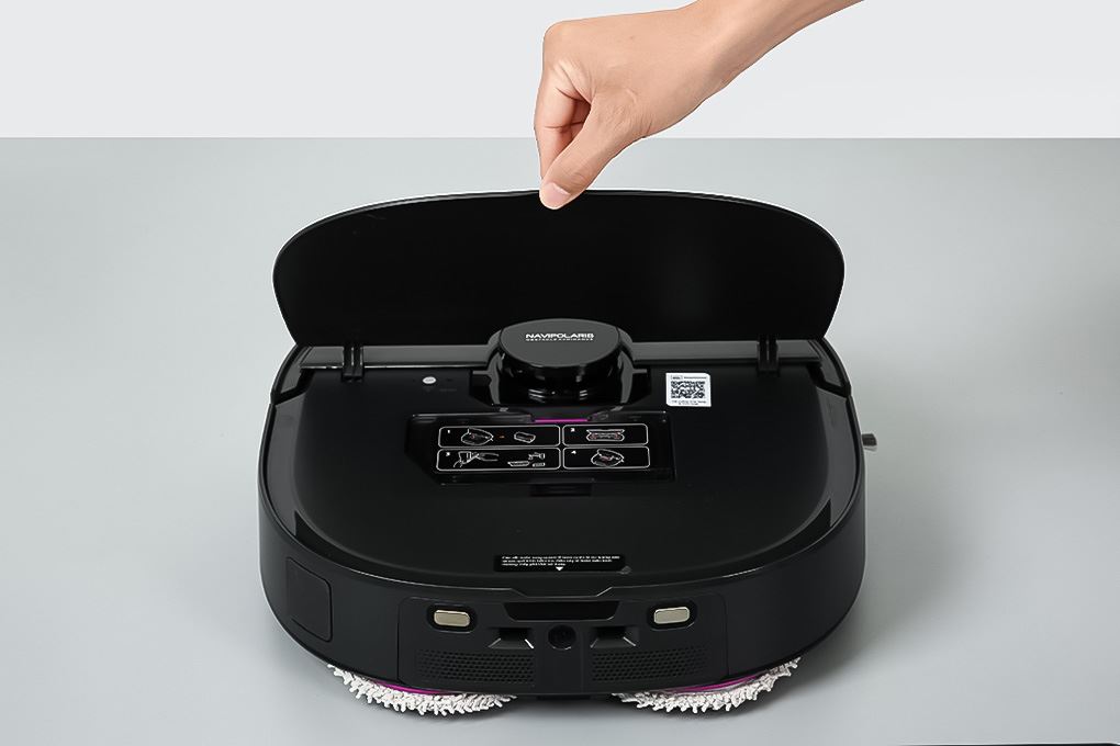 Robot hút bụi lau nhà Midea MV15ULTRAAPBK Màu Đen