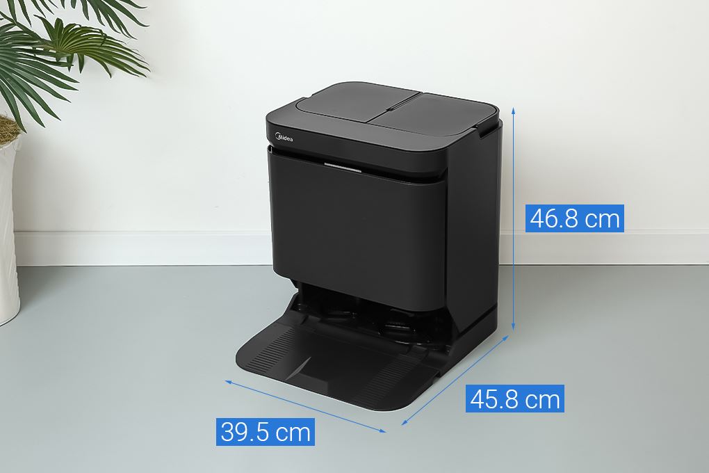 Robot hút bụi lau nhà Midea MV15ULTRAAPBK Màu Đen