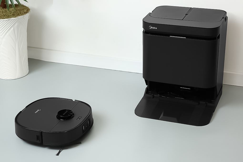 Robot hút bụi lau nhà Midea MV15ULTRAAPBK Màu Đen