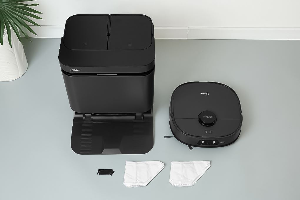 Robot hút bụi lau nhà Midea MV15ULTRAAPBK Màu Đen