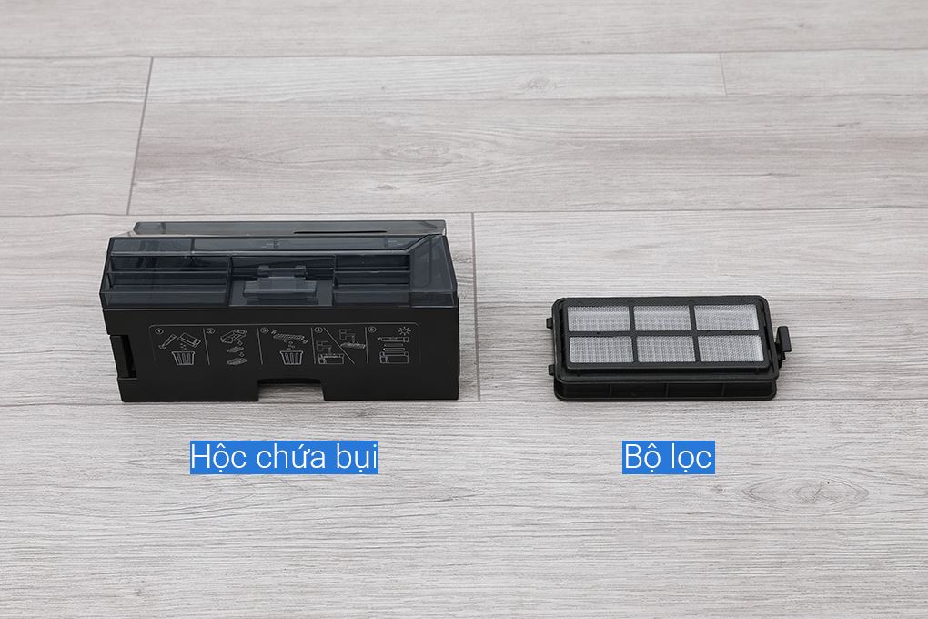 Robot hút bụi lau nhà Ecovacs Deebot X11 OMNICYCLONE Màu Đen