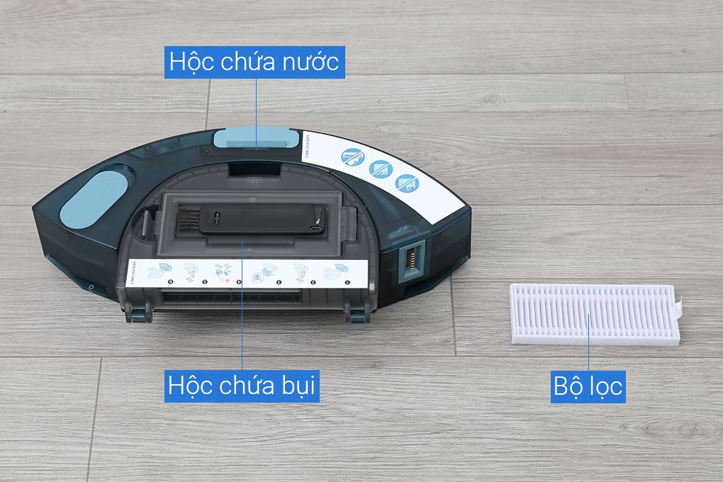 Robot hút bụi lau nhà Philips XU2100/25 Màu Trắng