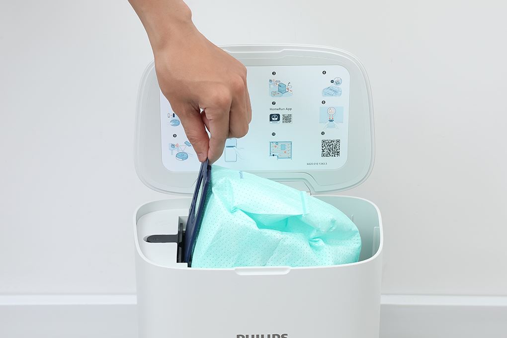 Robot hút bụi lau nhà Philips XU2100/25 Màu Trắng