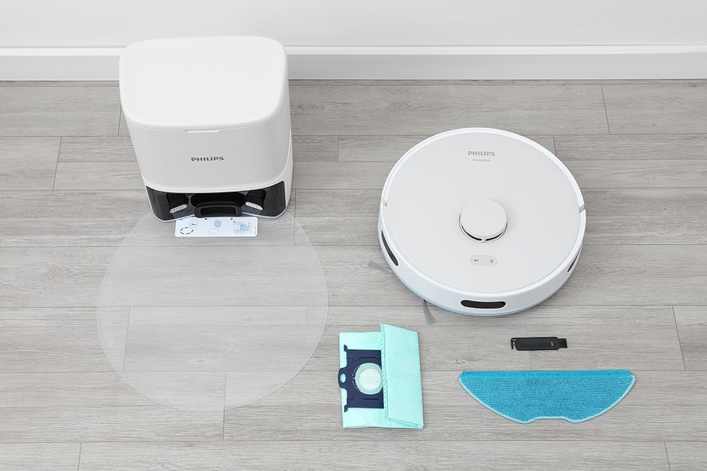 Robot hút bụi lau nhà Philips XU2100/25 Màu Trắng