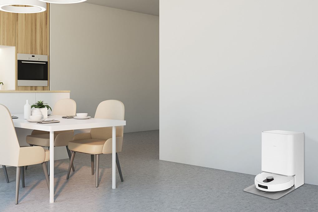 Robot hút bụi lau nhà Xiaomi 5 EU Màu Trắng