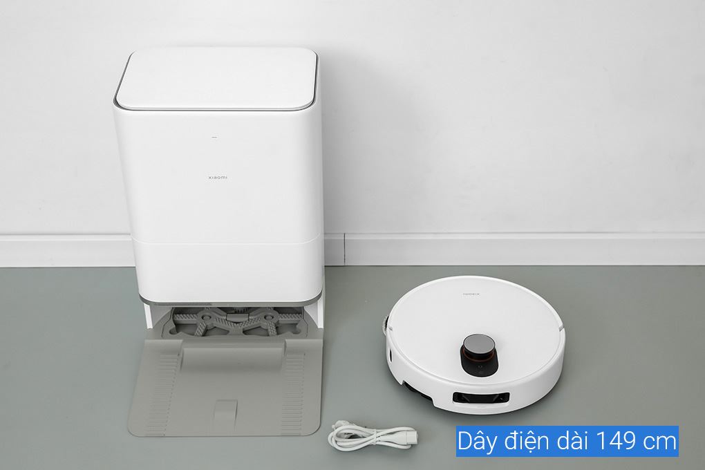 Robot hút bụi lau nhà Xiaomi 5 EU Màu Trắng