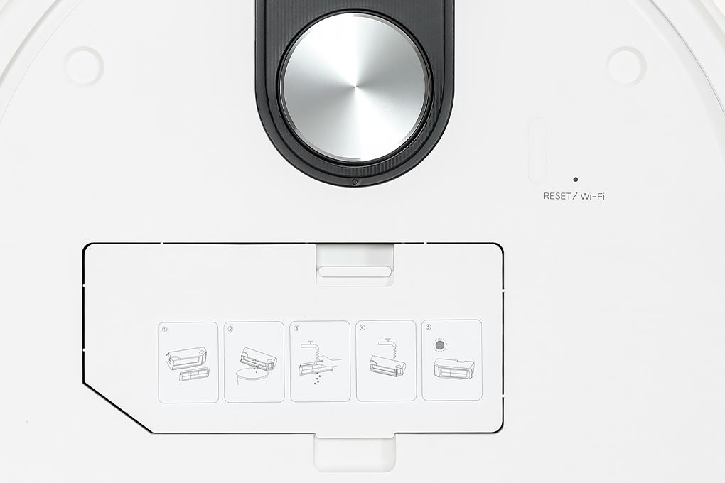 Robot hút bụi lau nhà Xiaomi 5 Pro EU Màu Trắng