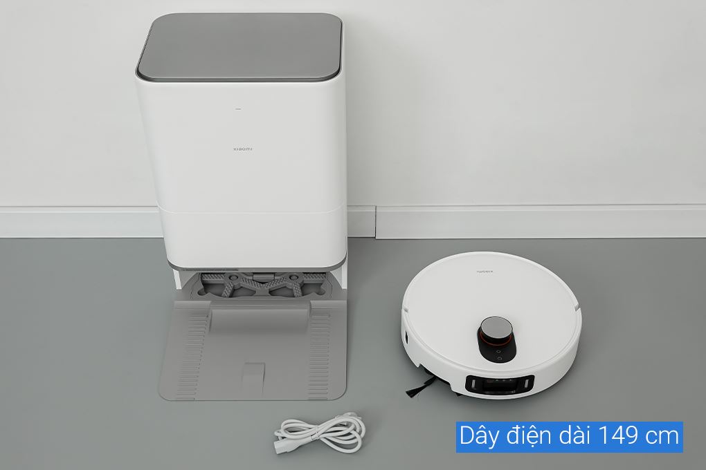 Robot hút bụi lau nhà Xiaomi 5 Pro EU Màu Trắng