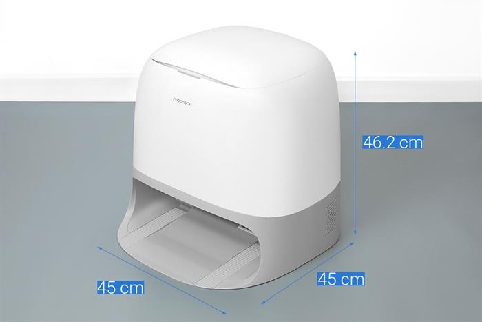 Robot hút bụi Roborock Qrevo Curv 2 Flow Màu Trắng