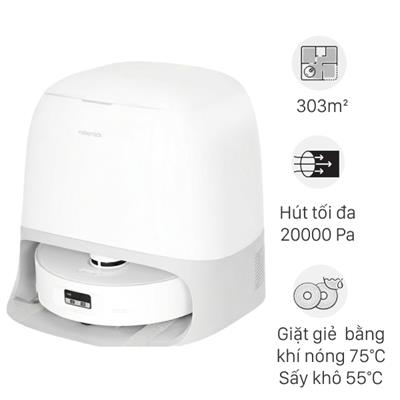 Robot hút bụi Roborock Qrevo Curv 2 Flow