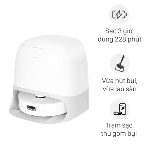 Robot hút bụi Roborock Qrevo Curv 2 Flow