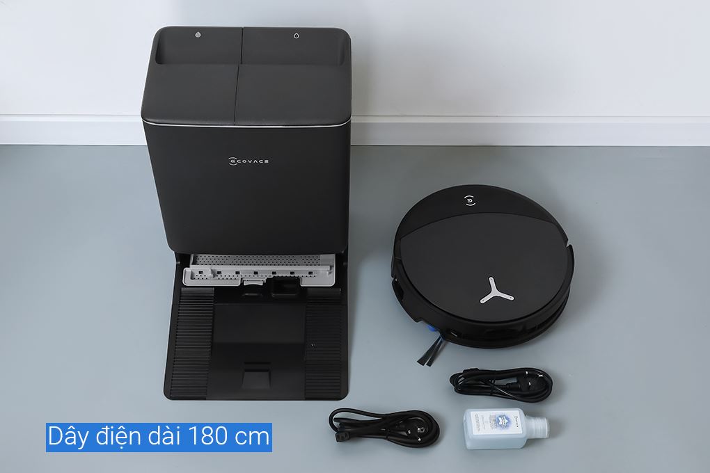 Robot hút bụi lau nhà Ecovacs Deebot T90 PRO OMNI - Đen Màu Đen