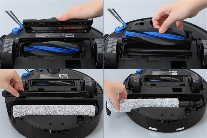 Robot hút bụi lau nhà Ecovacs T90 PRO OMNI - Đen Màu Đen