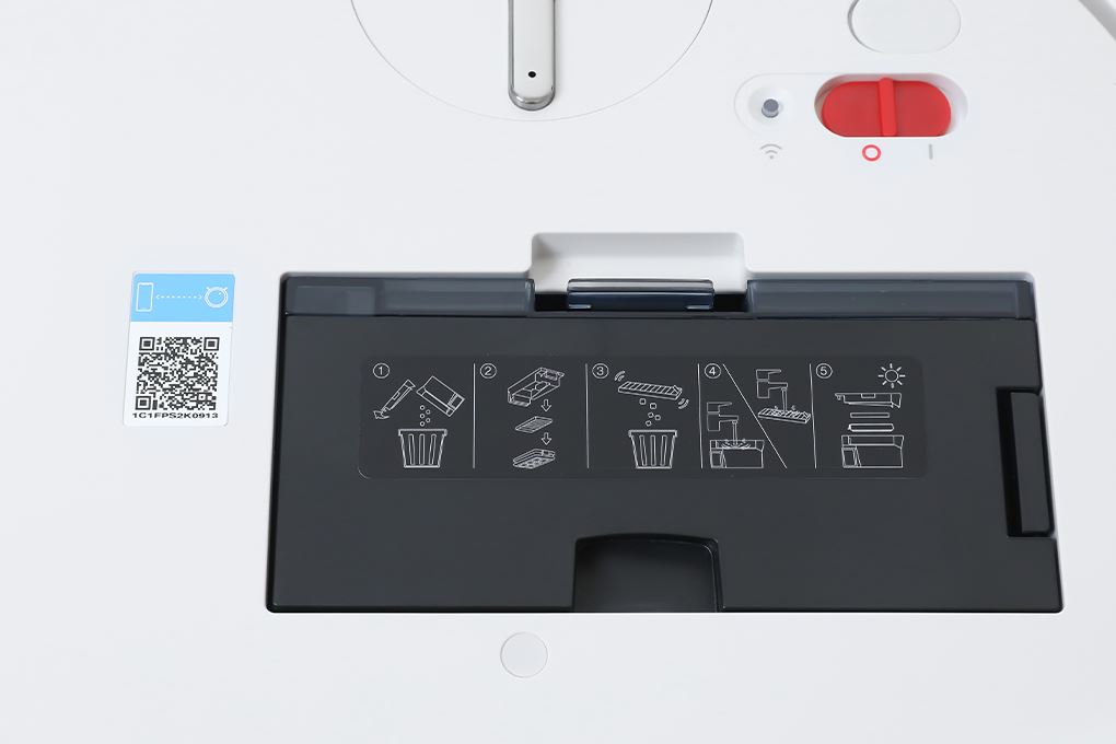 Robot hút bụi lau nhà Ecovacs Deebot T90 PRO OMNI - Trắng Màu Trắng