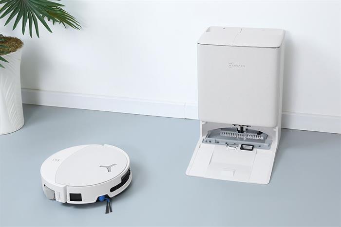 Robot hút bụi lau nhà Ecovacs Deebot T90 PRO OMNI - Trắng Màu Trắng