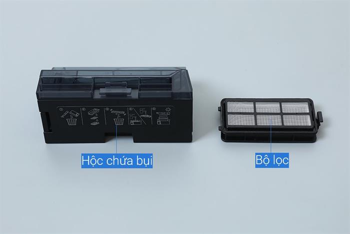 Robot hút bụi lau nhà Ecovacs Deebot T80S OMNI Màu Đen