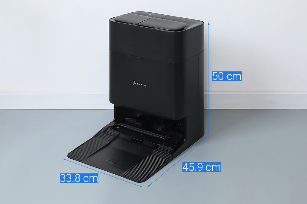 Robot hút bụi lau nhà Ecovacs Deebot T80S OMNI Màu Đen