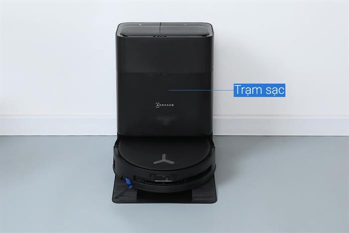 Robot hút bụi lau nhà Ecovacs Deebot T80S OMNI Màu Đen