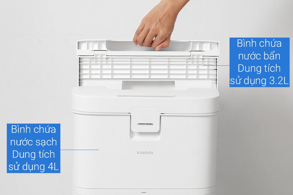 Robot hút bụi lau nhà Xiaomi H50 EU BHR08GUEU Màu Trắng