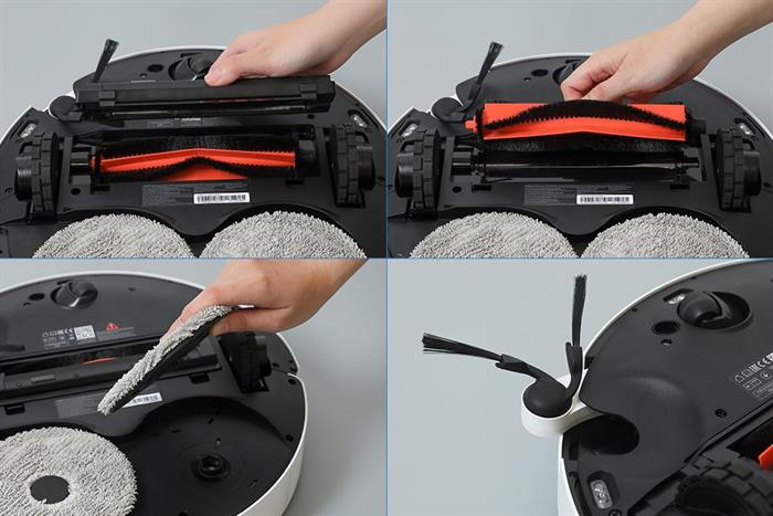 Robot hút bụi lau nhà Xiaomi H50 Pro EU BHR089NEU Màu Trắng