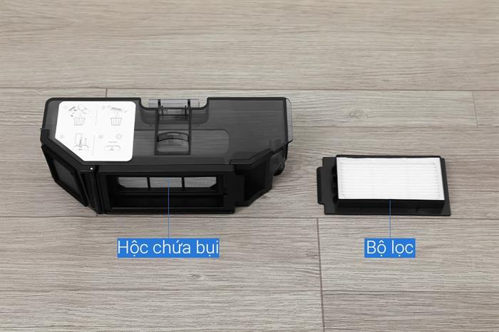 Robot hút bụi lau nhà Ecovacs T30C Gen 2 Đen Màu Đen