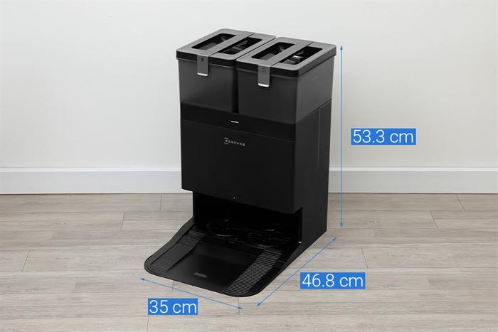 Robot hút bụi lau nhà Ecovacs T30C Gen 2 Đen Màu Đen