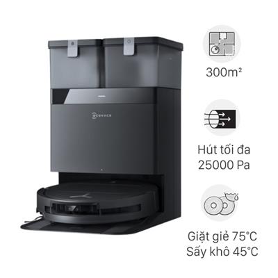 Robot hút bụi lau nhà Ecovacs T30C Gen 2 Đen
