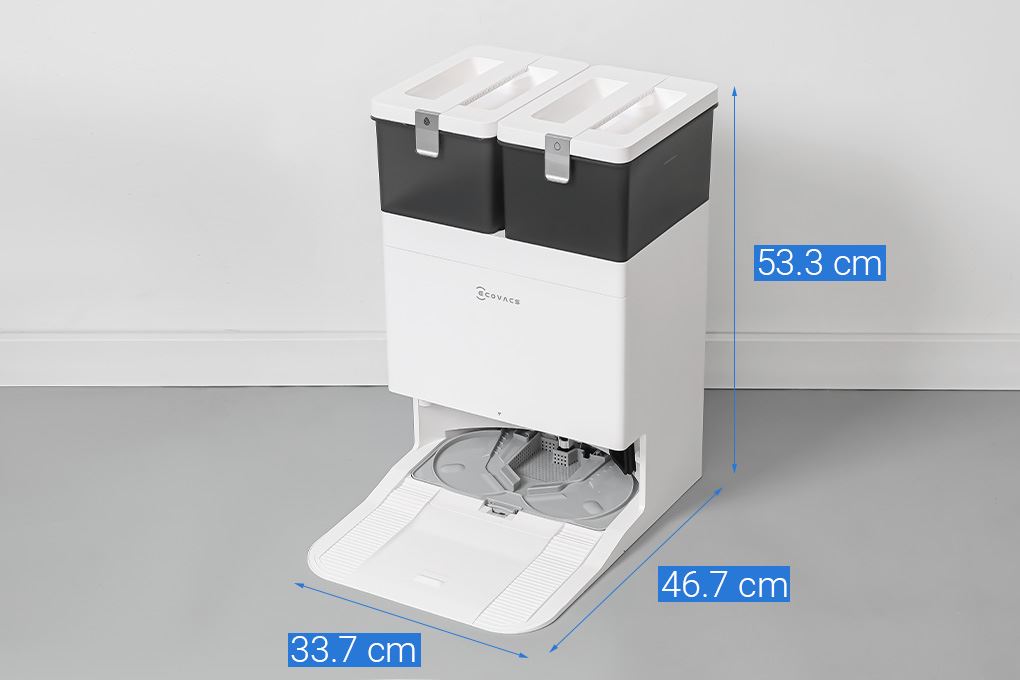 Robot hút bụi lau nhà Ecovacs T30C Prime Omni Trắng Màu Trắng