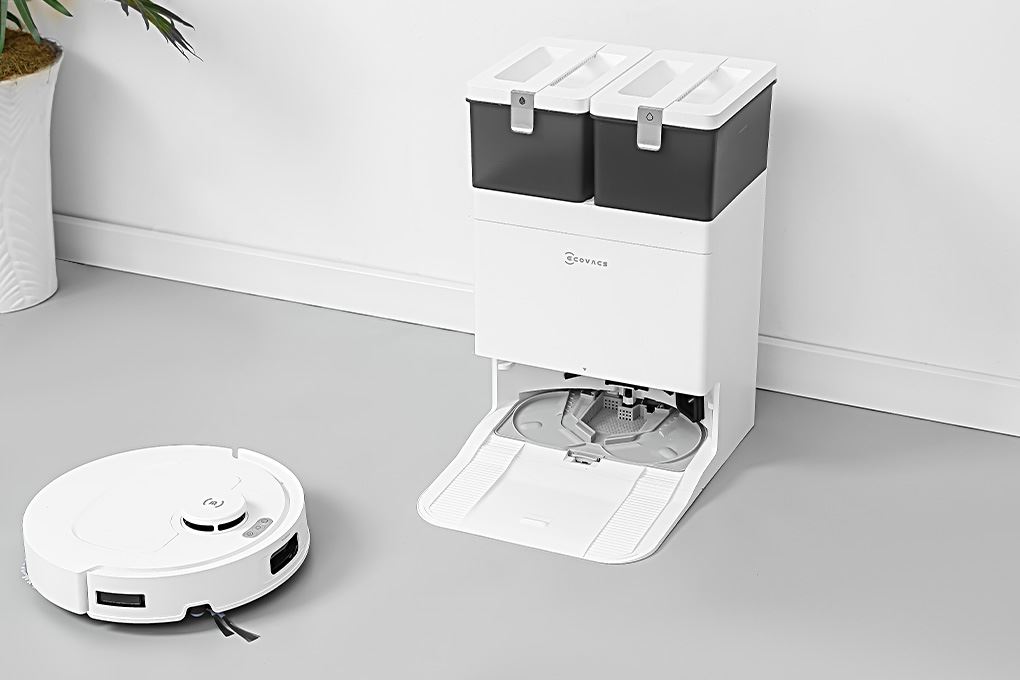 Robot hút bụi lau nhà Ecovacs T30C Prime Omni Trắng Màu Trắng
