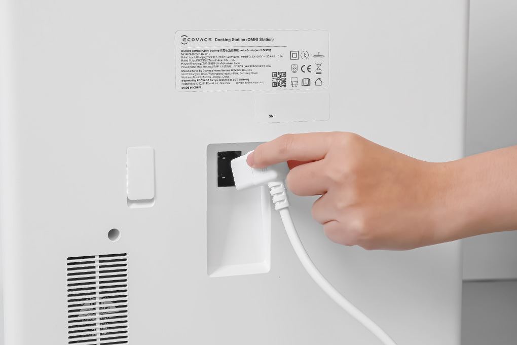 Robot hút bụi lau nhà Ecovacs T30C Prime Omni Trắng Màu Trắng