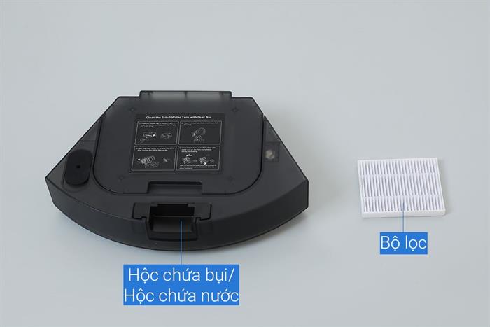 Robot hút bụi lau nhà Dreame F20 Màu Đen