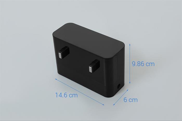 Robot hút bụi lau nhà Dreame F20 Màu Đen