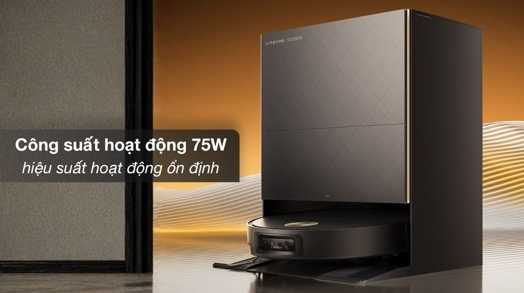 Công suất - Robot hút bụi lau nhà Dreame X60 Ultra Công suất - Robot hút bụi lau nhà Dreame X60 Ultra