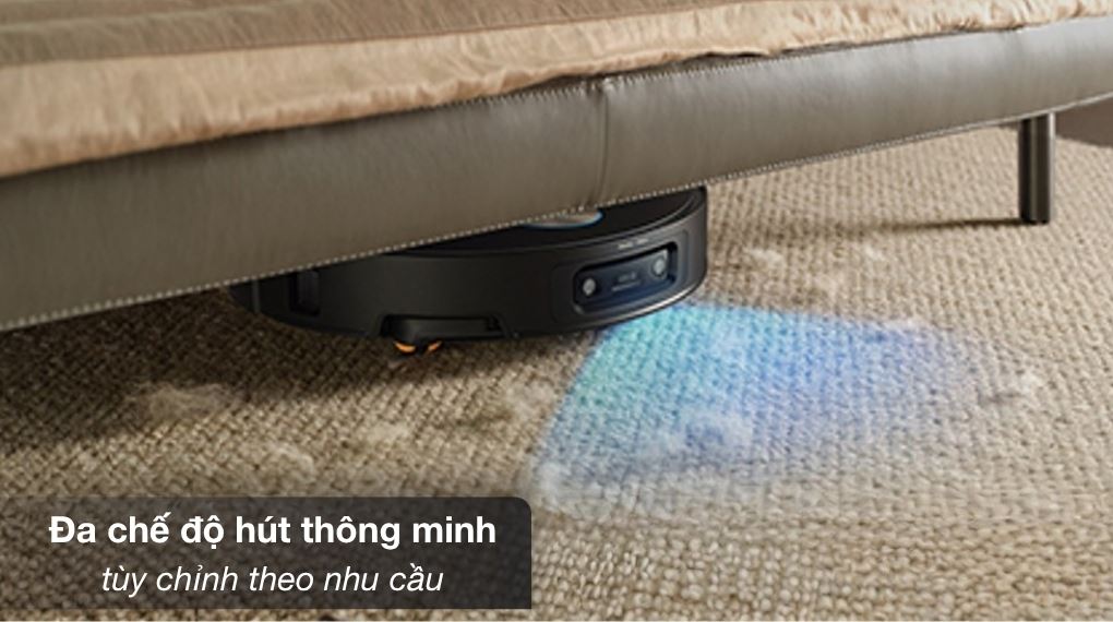 Chế độ hút thông minh - Robot hút bụi lau nhà Dreame X60 Ultra Chế độ hút thông minh - Robot hút bụi lau nhà Dreame X60 Ultra