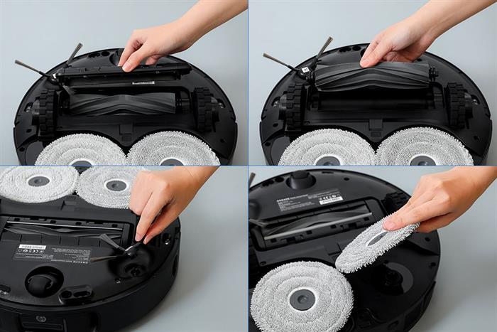 Robot hút bụi lau nhà Dreame D30 Ultra Màu Đen