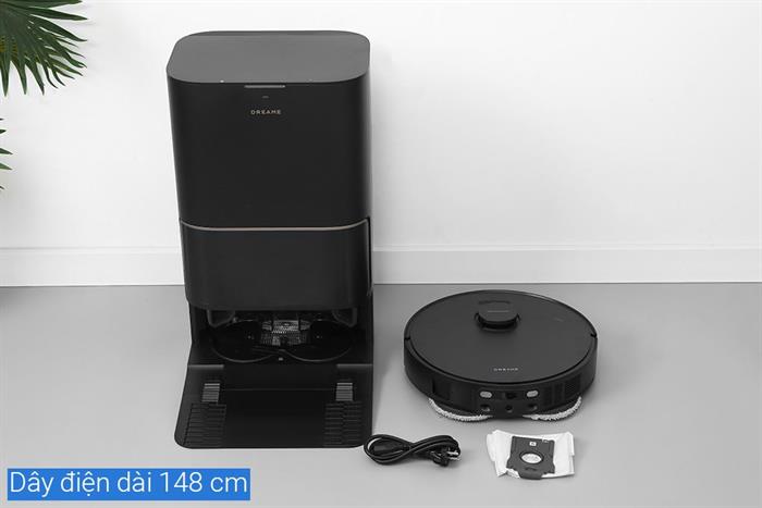 Robot hút bụi lau nhà Dreame L10s Ultra Heat Màu Đen