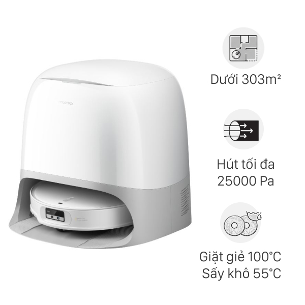 Robot hút bụi lau nhà Roborock Qrevo Curv 2 Pro