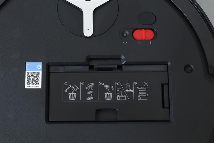 Robot hút bụi lau nhà Ecovacs X12 OMNICYCLONE Màu Đen