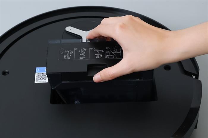 Robot hút bụi lau nhà Ecovacs X12 OMNICYCLONE Màu Đen