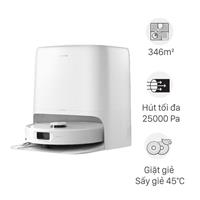 Robot hút bụi lau nhà Roborock Qrevo 2 Pro - Trắng